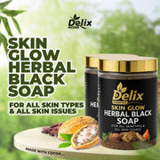 Wholesale Delix Skin Glow Herbal Black Soap