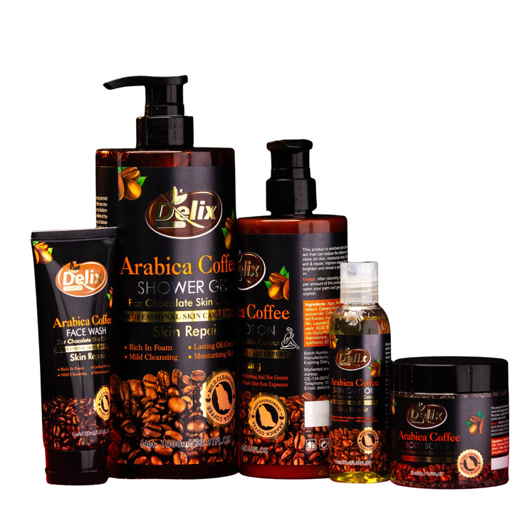 Delix Arabica Coffee Skin Care set